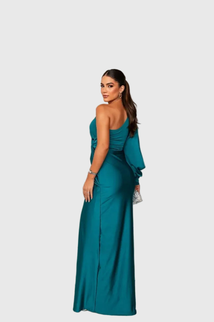 Melyssa | Elegantní splývavé maxi šaty na večer
