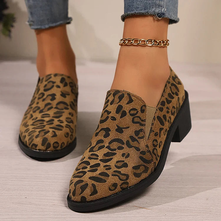 Angélique™ | Mokasíny s leopardím vzorem
