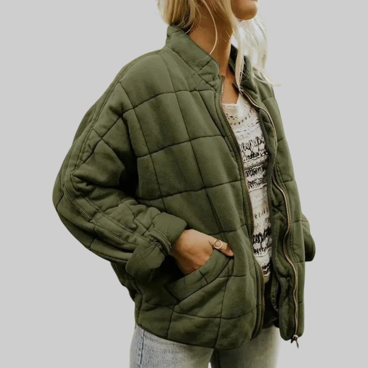 Josiane™ | Elegantní prošívaná bunda v oversizeovém stylu