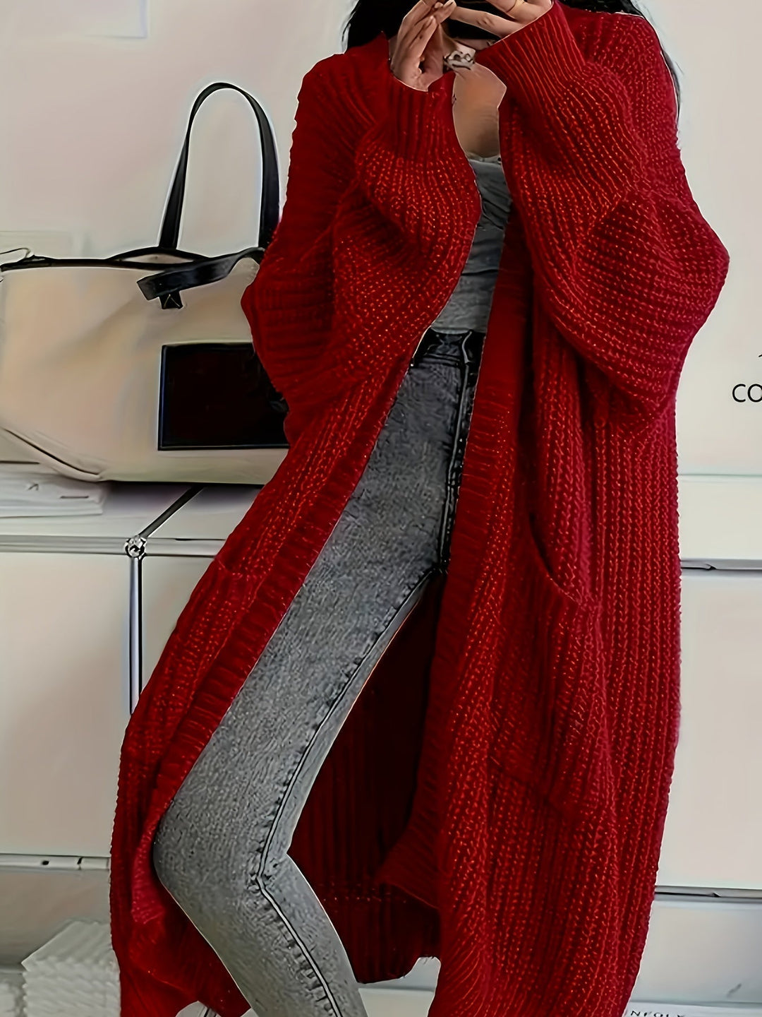 Alice | Hřejivý dlouhý kardigan pro sebevědomý styl
