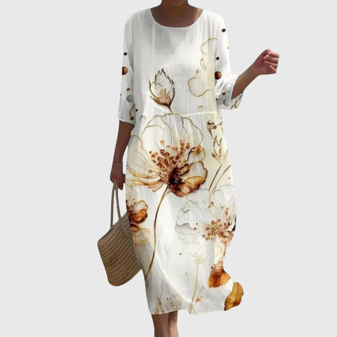 Hayley™ | Elegantní květinové maxi šaty