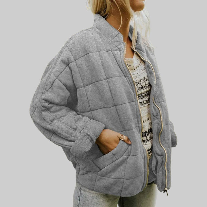 Josiane™ | Elegantní prošívaná bunda v oversizeovém stylu