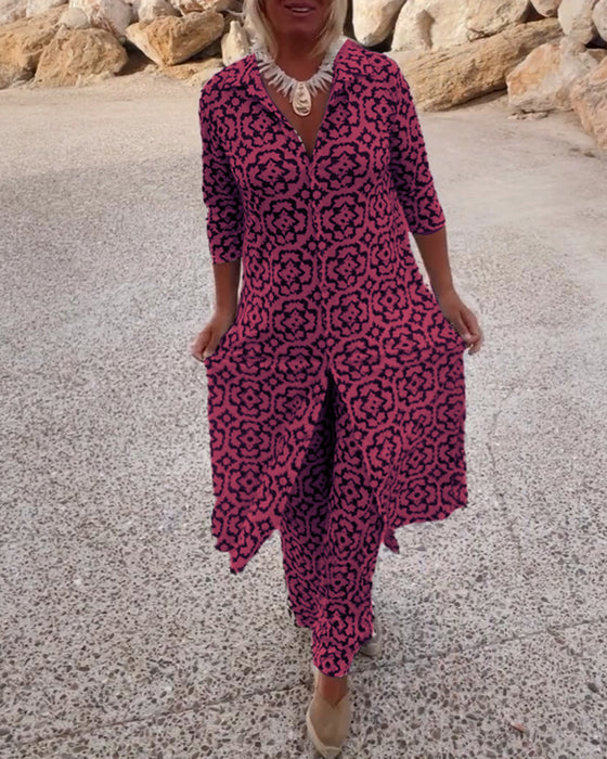 Maeve - Geometrická elegance souprava