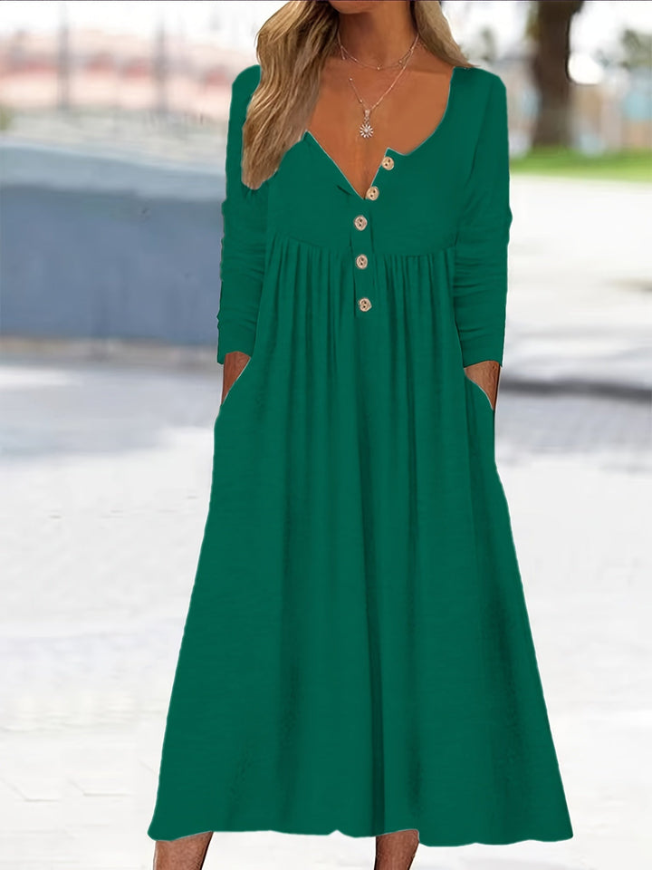 ZARA | MIDI ŠATY S KNOFLÍKY VPŘEDU