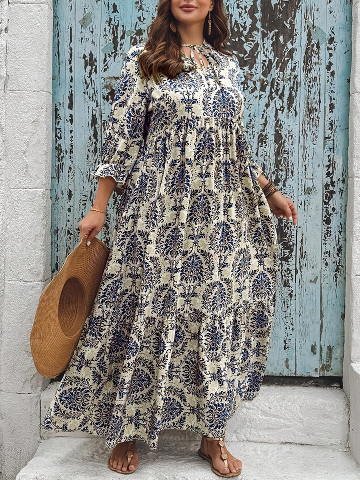 Molly - Boho šaty s mozaikovým vzorem
