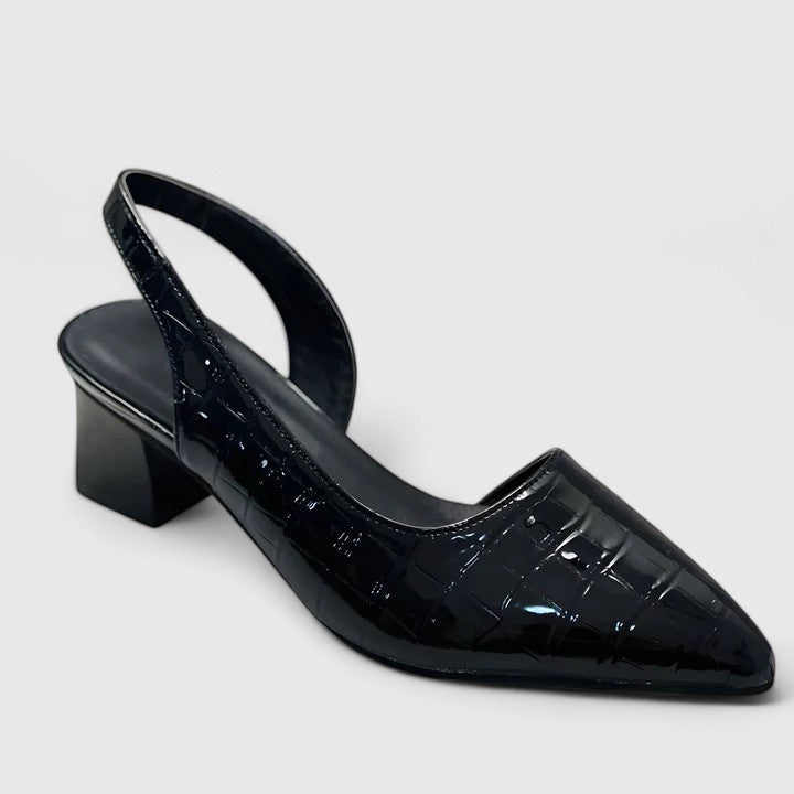Delta - Elegantní sandály na podpatku