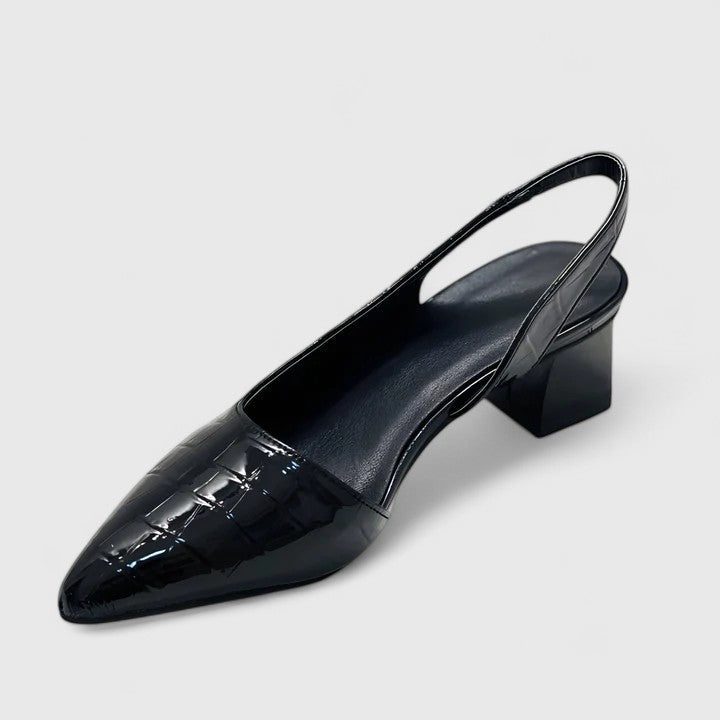 Delta - Elegantní sandály na podpatku