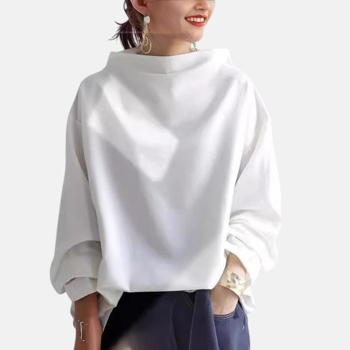 Gabriella - Elegantní svetr s vysokým límcem