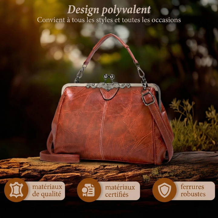 Lily™ | Vintage kožená kabelka
