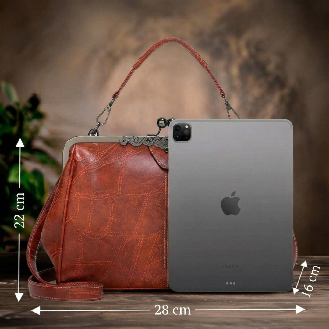 Lily™ | Vintage kožená kabelka