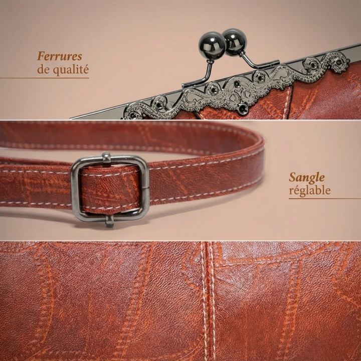 Lily™ | Vintage kožená kabelka