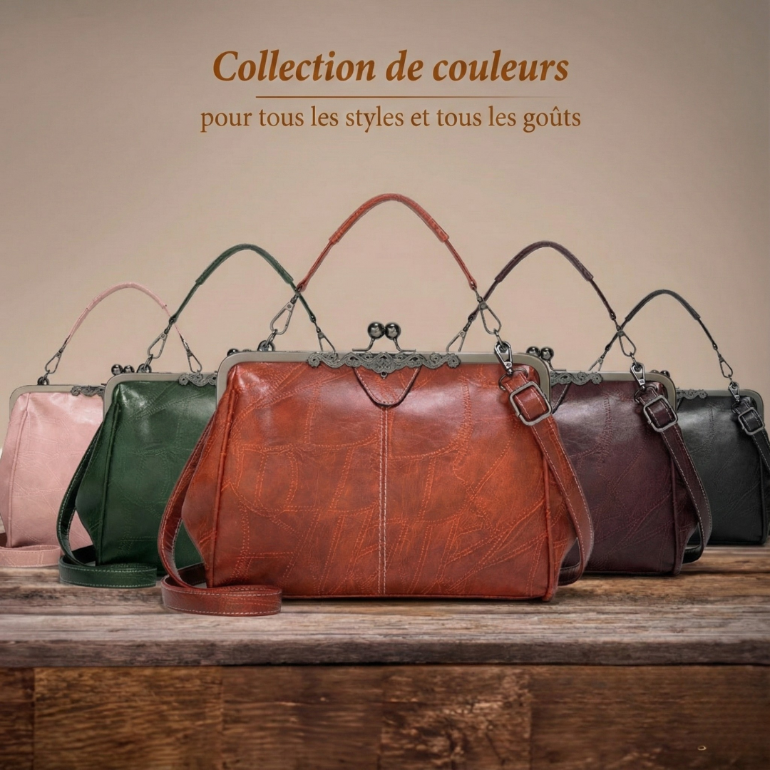 Lily™ | Vintage kožená kabelka