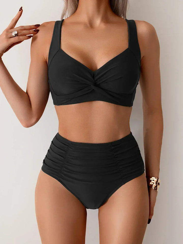 Laluna® | Letní bikini set s vysokým pasem