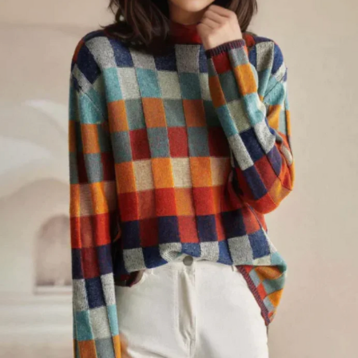 Françoise | Pohodlný svetr v retro stylu