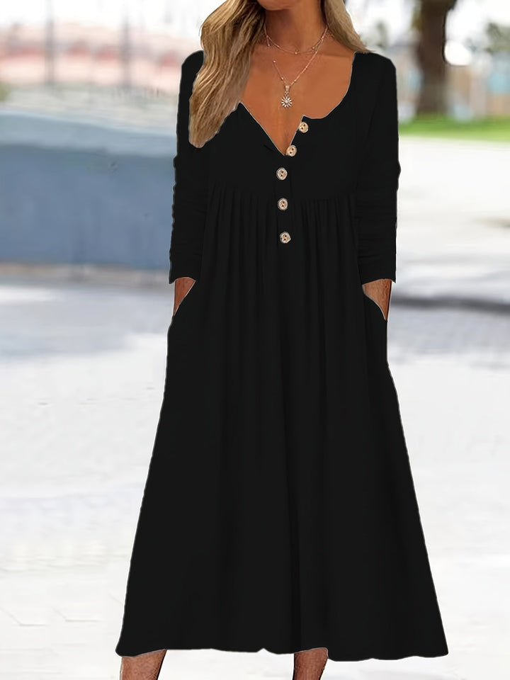 ZARA | MIDI ŠATY S KNOFLÍKY VPŘEDU