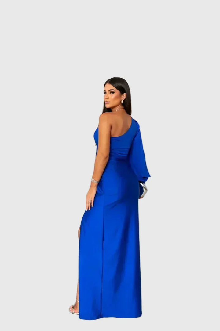 Melyssa | Elegantní splývavé maxi šaty na večer