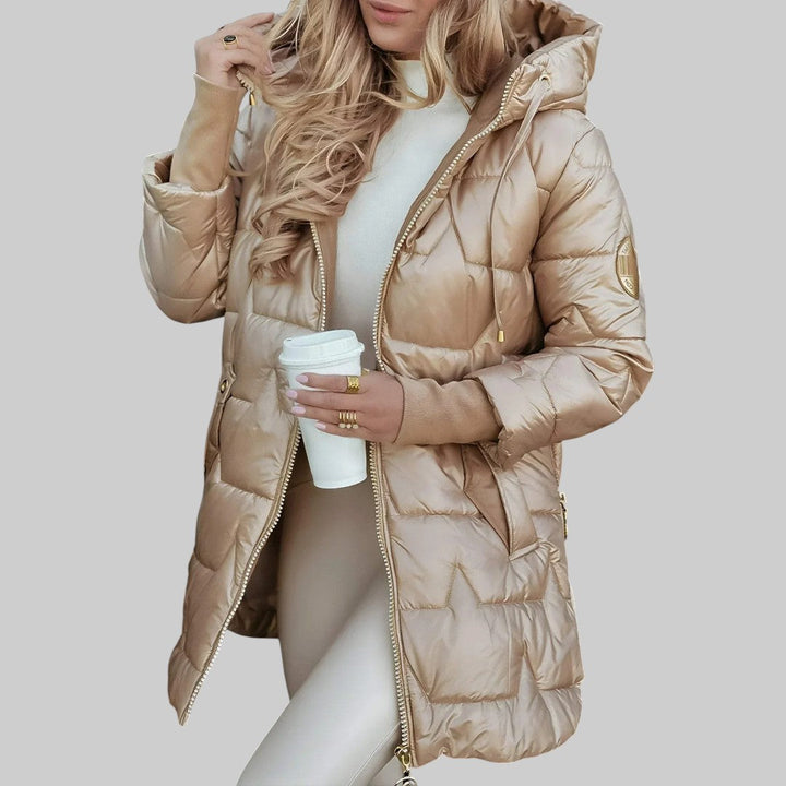 Cecilia | Elegantní podzimní kabát s kapucí