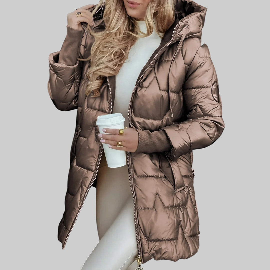 Cecilia | Elegantní podzimní kabát s kapucí