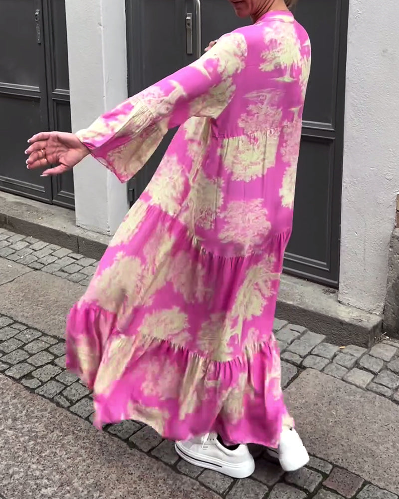 Ophelia - Dlouhé splývavé šaty