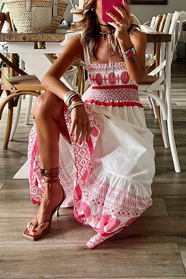 Rianna - Letní bohémské maxi šaty