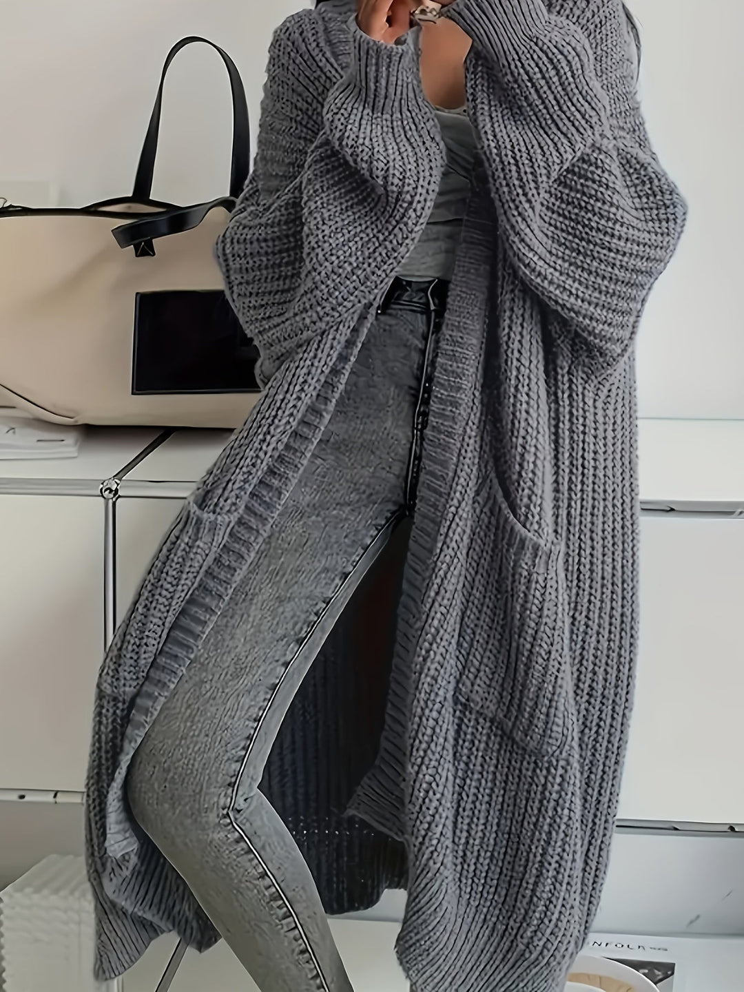Alice | Hřejivý dlouhý kardigan pro sebevědomý styl