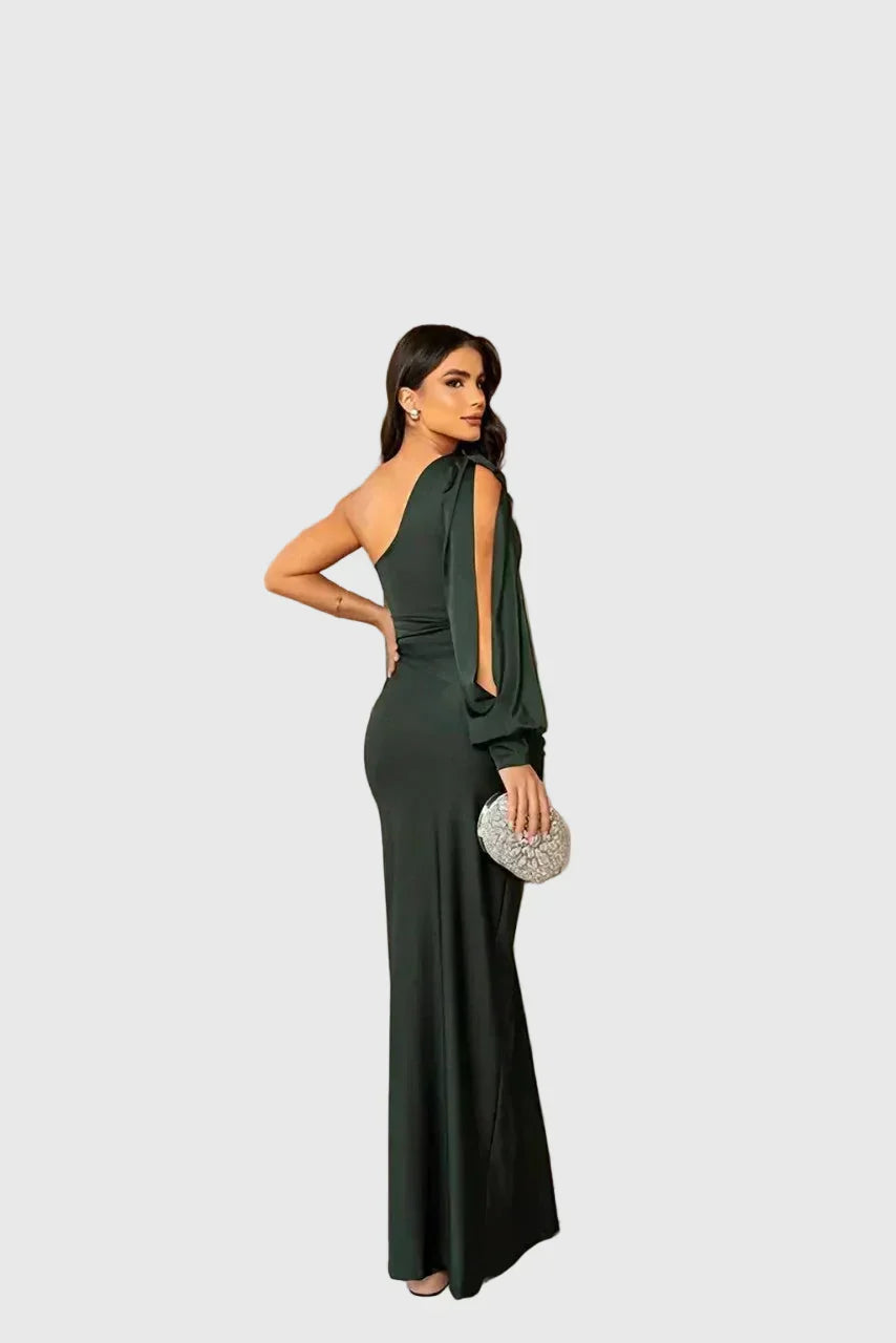 Melyssa | Elegantní splývavé maxi šaty na večer