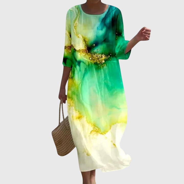 Hayley™ | Elegantní květinové maxi šaty