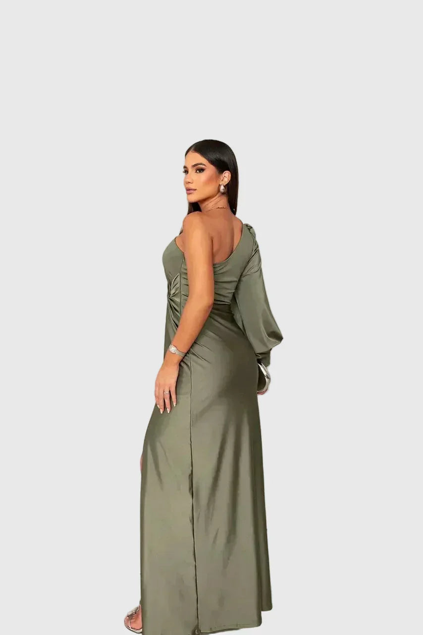 Melyssa | Elegantní splývavé maxi šaty na večer