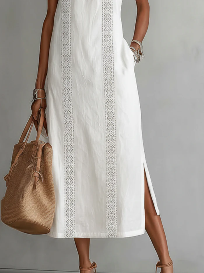 Chloe | Elegantní letní midi šaty